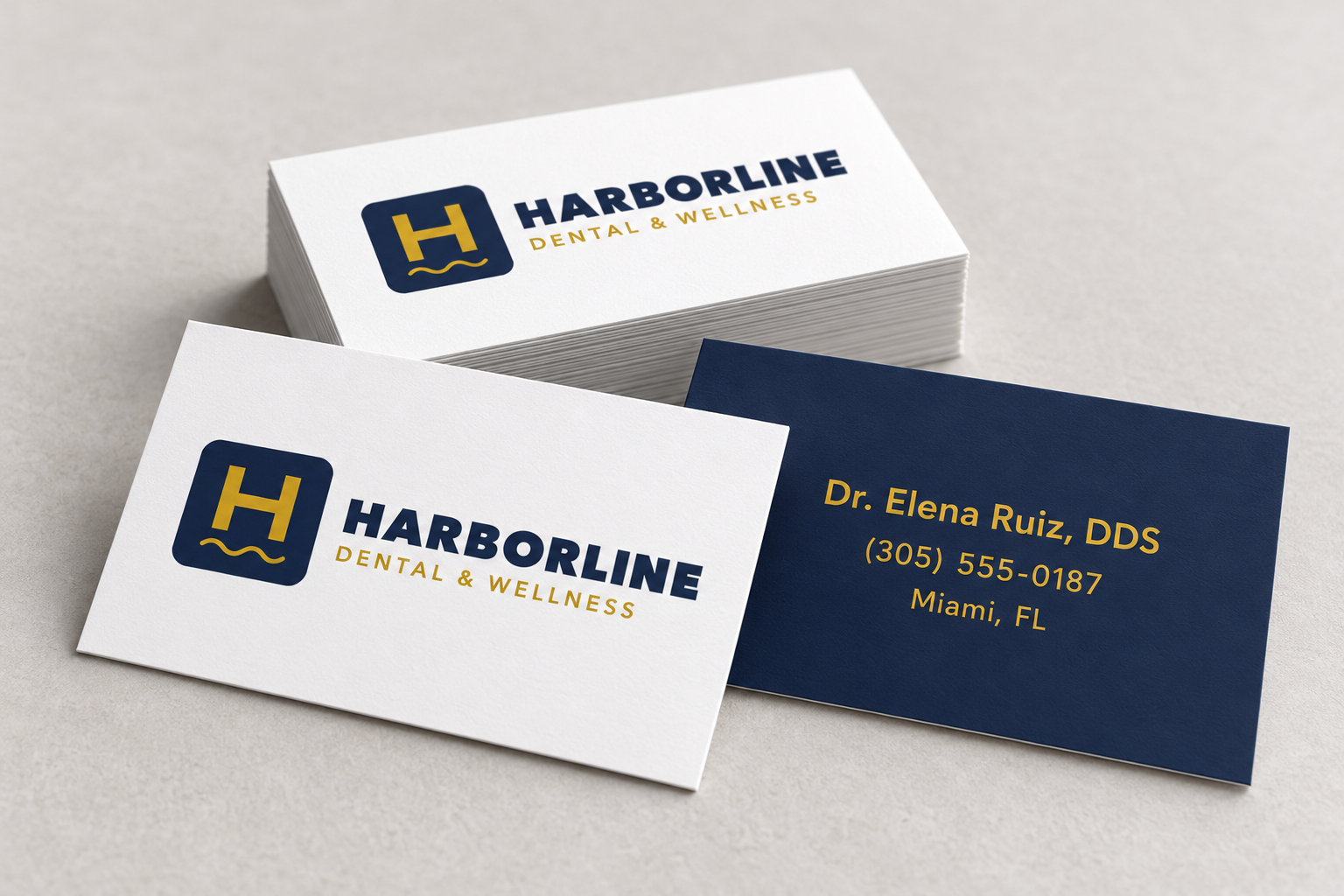 Branded business cards